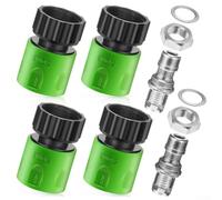QOXEZY Kit de lavage de pont de tondeuse à gazon, adaptateur de lavage de pont à connexion rapide pour Craftsman Kit de nettoyage de tuyau de lavage de terrasse, kit de nettoyage pour tondeuse à gazon