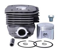 QOXEZY Kit piston cylindre 55mm pour tronçonneuse Husqvarna 390, 390XP & 3 Series remplace 537169771 & 544006502