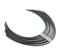 QOXEZY Lot de 10/30/50/100 fils de fil de coupe pour débroussailleuse pour Bosch AFS 23-37 F016800431