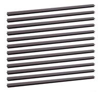 QOXEZY Lot de 12 supports de capsules de café en métal en PVC pour comptoir de cuisine, convient pour tassimo pour dosettes de café, design peu encombrant, 32 cm de long