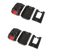 QOXEZY Lot de 2 coques de batterie pour cellules Li-ion série 5 21 V, boîtier à outils électriques, boîte de rangement de protection sans carte PCB incluse