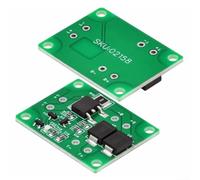 QOXEZY Module de contrôle solaire pour réverbère avec diode de charge 6 A, sortie CMOS FET 4 A pour un cyclisme fiable de jour et de nuit, pour batteries acides, pour lampes solaires de pelouse (3-24