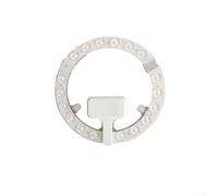 QOXEZY Module de panneau de plafonnier LED | Noyau d'ampoule ronde de rechange magnétique, 12 cm pour une installation facile et un éclairage lumineux à économie d'énergie