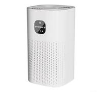 QOXEZY Négatif pour purificateur d'air HEPA ionique, silencieux 35 dB, entrée d'air à 360 °, volume d'air de 150 m³h, pour la saveur des animaux de compagnie, blanc pour la maison, la chambre à