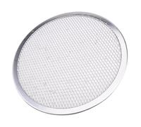 QOXEZY Plaque de cuisson en maille d'aluminium pour pizza | Cette plaque de cuisson en maille d'aluminium favorise une circulation d'air optimale pour offrir une croûte croustillante
