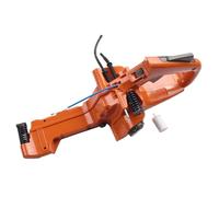 QOXEZY Poignée arrière de réservoir de carburant pour tronçonneuse Husqvarna 450 445 450E 445E, bouchon de filtre de ligne de retour avec tampon, remplace OEM 525862104 503854101