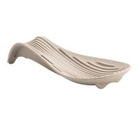 QOXEZY Repose-cuillère en silicone, construction en silicone résistant à la chaleur, base antidérapante, design en forme de cuillère pour cuisinières, porte-ustensiles de cuisine pour spatules