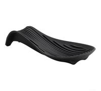 QOXEZY Repose-cuillère en silicone, construction en silicone résistant à la chaleur, base antidérapante, design en forme de cuillère pour cuisinières, porte-ustensiles de cuisine pour spatules