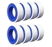 QOXEZY Ruban PTFE pour applications de plomberie, rouleaux de 30,5 cm de large, 1320 cm de long, fiable pour la prévention des fuites pour les raccords de tuyaux filetés, pour plombiers (8)