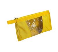 QOXEZY Sac à outils en toile Oxford translucide 340 x 190 mm | Cette pochette de rangement en toile translucide permet une visibilité rapide de vos outils à main tout en les gardant en