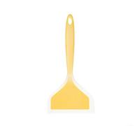 QOXEZY Spatule à frire extra large en silicone | Jaune antiadhésif pour crêpes, crêpes, sautés et cuisine quotidienne