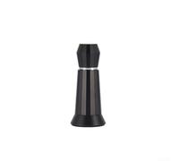 QOXEZY Tamper porte-filtre à expresso en aluminium de style italien, pour un tassage de précision avec poignée ergonomique, pour café barista, accessoires pour usage domestique et professionnel (noir)