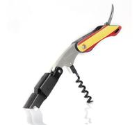 Qpractiko Tire-bouchon sommelier 2 temps acier inoxydable