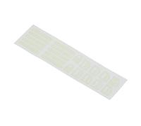Qqmora Autocollants Lumineux pour Bouton de Commutation de Fenêtre, Décalcomanie Verte Fluorescente Universelle pour la Décoration de Voiture 1x