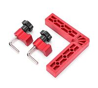 Qqmora Équerre de Positionnement de Type L, Outil de Mesure de Précision | Construction haute résistance, échelle 140 mm, aide pratique au travail du bois