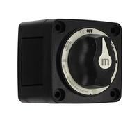 Qqmora Interrupteur de Déconnexion de Batterie Double Circuit IP66 300A | Isolateur pour Bateau, Camion, VTT, Goujons en Cuivre étamé Acceptant les Bornes M10, Boîtier ABS avec Couvercle