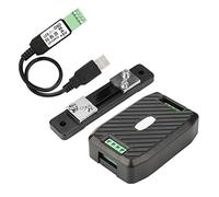Qqmora PEACEFAIR PZEM-017 Compteur avancé de Consommation D'énergie de Courant de Tension CC pour les Applications de de L'énergie (PZEM-017+50 USB)