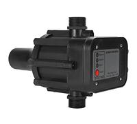 Qqmora Pressostat de Pompe à Eau Auto-amorçante Noir 220 V avec Contrôle Automatique pour Pompes à Jet et de Jardin