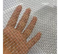QQXY Treillis Metallique,Grillage INOX 8 Mesh Multifonction Tissu De Treillis Métallique pour Les Armoires De Protection en Métal avec Écran De Jardin (Size : 1x2m)