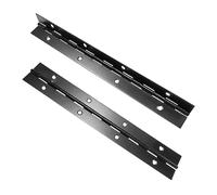 Qrity 2 Pièces Charnières de Piano, Charnière de Porte en INOX, Charnière Continue, Charnières D'armoire, 150mm (6 Inch)