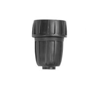 Qrity Adaptateurs de Tuyau D'arrosage, NPT 3/4" vers 1/2" Goutte-à-Goutte | US Standard Filetage Femelle 3/4" pour Robinet, Embout 1/2" pour Tube Goutte à Goutte, POM, Connexion Rapide, 1 Pièce