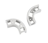Qrity Lot 10 Clips de Tuyau Coudé 90° pour Tuyau PE 1/4"