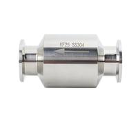 QRUYHBAJU Clapet Anti-Retour SS304 KF25 avec Joint FKM SS304 Anti-Retour NW40 unidirectionnel for Pompe à Vide KF16 KF25 KF40 KF50(Kf25 530g)