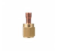 QSTDGVPW Adaptateur de Climatisation Raccord Pipe Connecteur Tuyau Conversion avec Écrou Évasé Vers en Laiton et Cuivre Étanche Assemblage Fileté Résistant, 5 Fen
