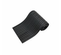 QSTDGVPW Matériau de Réparation Bateau Bande d'Usure PVC Renfort Coque Protection Anti Frottement Surface Rainurée Pose sur, Noir, Noir, 5 Mètres, Largeur 15 Cm