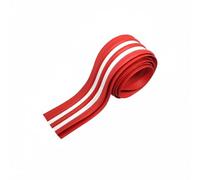 QSTDGVPW Matériau de Réparation Bateau Bande d'Usure PVC Renfort Coque Protection Anti Frottement Surface Rainurée Pose sur, Rouge, Rouge, 5m X 8cm