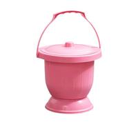 QSTDGVPW Urinoir avec Couvercle et Crachoir, Pot, Toilettes Portables, Urinoir Domestique, Seau à Déchets pour Chambre D'enfant, Rose