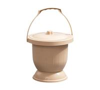 QSTDGVPW Urinoir avec Couvercle et Crachoir, Pot, Toilettes Portables, Urinoir Domestique, Seau à Déchets pour Chambre D'enfant, Kaki