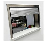 QSTGX Porte AccordéOn Recoupable Porte Retractable IntéRieur Folding Door Pour Placards de Cuisine, Camping-cars, Bureaux Et Hôtels(50x125 cm)