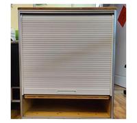 QSTGX Porte Placard Porte D'armoire Haute À Enroulement Pliable Portes Buffet Enroulables Pour Meuble De Cuisine, Camping-car, Bureau, Hôtel(40x100 cm)