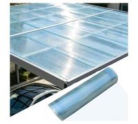 QSTGX Rouleau Polycarbonate Panneaux En Polycarbonate Feuilles De Serres Haute Transmission Lumineuse Pour Pergolas, Terrasses, Jardinage Et Agriculture