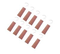 Qsvbeeqj Lot de 10 cintres parfumés au cèdre pour armoire, désodorisant, multi-usages, absorbeurs sûrs, cèdre naturel pour armoires