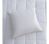QTANZIQI Coussin européen carré de Taille européenne pour Dormir, Remplissage d'oie Blanche avec Housse en Coton, 1 piè