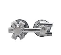 QTANZIQI Mitigeur de Douche en Laiton à 5 Voies amélioré, Robinet thermostatique avec inverseur G1/2, Commande à Double poignée, Cartouche épaisse pour mitigeur de Cabine