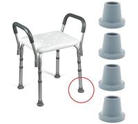 Qté: 4x Viroles de Remplacement à Large Base 22mm pour Tabourets de Bain et de Douche - par Lifeswonderful