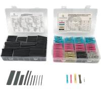 QUAD 2107C407 - Boîte de gaines thermorétractables + raccords à sertir