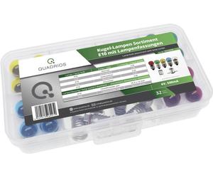Quadrios 1802O016 Ampoule témoin 6.0 V 3 W Culot E10 32 parties