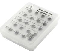 Quadrios 1802O018 Ampoule témoin 1.5 V, 2.5 V, 4.5 V, 4.8 V, 12 V Culot E10 20 parties