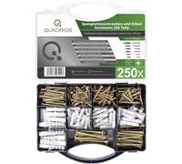 Quadrios 2109SA046 2109SA046 Assortiment de vis pour panneaux daggloméré 250 pc(s)
