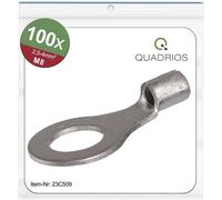 Quadrios 23C509 Cosse à oeillet Section max.=4 mm² Ø du trou=8.5 mm non isolé 100 pc(s)