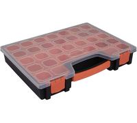 Quadrios 23SA092 Mallette de rangement (L x l x H) 37 x 27.2 x 6 cm Nombre de compartiments: 15 séparations fixes Contenu 1 pc(s)