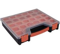 Quadrios 23SA094 Mallette de rangement (L x l x H) 31.2 x 27.2 x 6 cm Nombre de compartiments: 14 séparations fixes Box Contenu 1 pc(s)