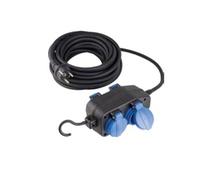 Quadriplette SCHWABE 10 M H07RN-F 3G1.5 - 4 prises - 860605