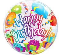 Qualatex 65407 Birthday Surprise Ballon en latex 55,9 cm