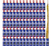Qualirey Lot de 160 bandes adhésives pour piège à mouches intérieur et extérieur - Ruban adhésif à suspendre - Piège à insectes volants - Piège à moucherons pour mouches des fruits, insectes