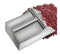 Qualité alimentaire - Barre de nourriture - Cuillère à âne en acier inoxydable - Poêle à frire française - Pelle à glace pour pelleteuse - Pommes frites - Snacks - Desserts - Ice Dry